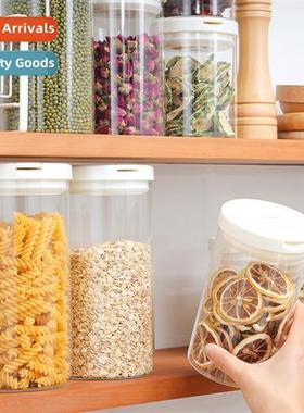 Sealed jars glass storage canisters kchen miscellaneous food