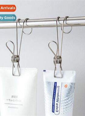 Stainless steel small clip hook wh hanging bathroom multifun