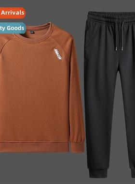 Round neck casual sports su mens spring  fall nd fashi hsome