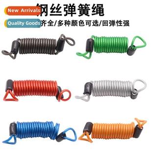 added accessories retractable Spring stainless rope can