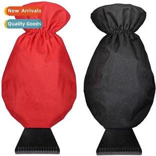 snow shoveling gloves Winter ice car scraper brus warm