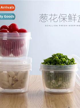 Fru Oni Crisper Kchen Ginger Garlic Organizer Refrigerator P