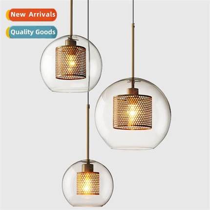 Scinavian LOFT retro ir mesh chelier creative restaurant ind