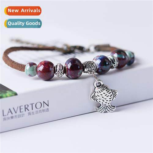 Ceramic store diy porcelain beads matching Jingdezhen hmade