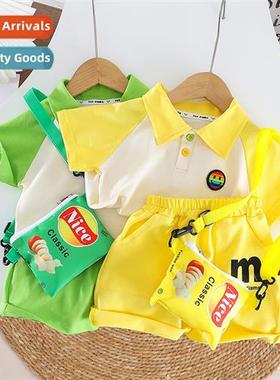 Baby summer boys 2023 new hsome fashiable children carto sum