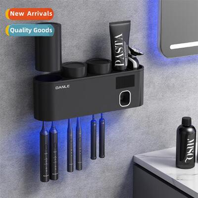 Bathroom intelligent sensor toothbrush sterilizer ultraviole