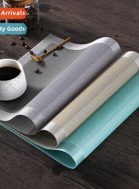 PVC table mat plate mat bowl mat washable western dinner mat