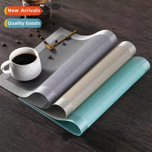 PVC table mat plate mat bowl mat washable western dinner mat
