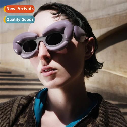 5114 persalized cloud shape sunglasses women 2023 new Y2K ad