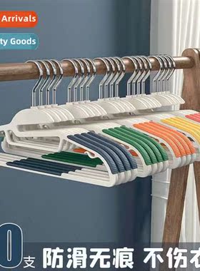 Anti-slip coat rack thicker models double posi n-marking clo