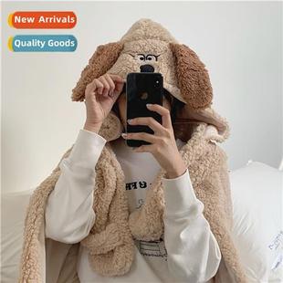 warm blanket shawl winter bear thickened carto fall cute
