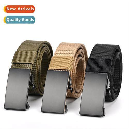 New alloy outdoor tactical belt mens elastic lightweight pan
