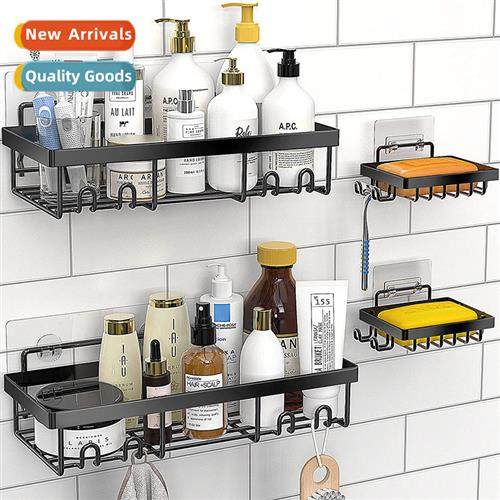 Ir Bathroom Shelf No-hole bathroom soap holder shower gel st