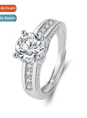 n light luxury temperament four claws ring female eterny rin