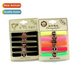 High Accessories Black Hair style elasticy Headdress Multi