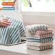 Coral Cleaning Velvet Towel Striped Kchen Wipes Lazy