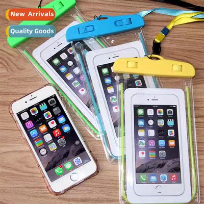 A1945 PVC Transparent Luminous Cell Phe Waterpro Bag Swimmin