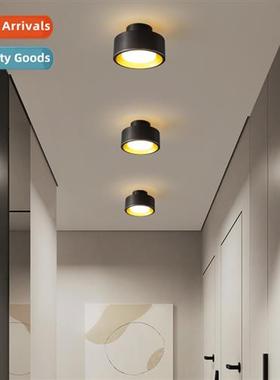 Modern light luxury entrance balcy light full copper minimal