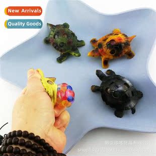 TPR venting toys colorful tortoise squeeze grape ball ventin