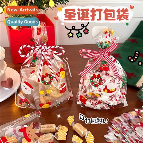 New Christmas Christmas Eve Apple Wrapping Bags Transparent