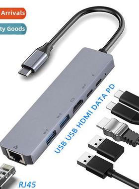 usb-c hub to rj45 network card hdmi 4k hub cell phe laptop t