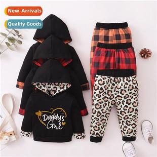 printed 2022 love winter new top Girls sleeved fall