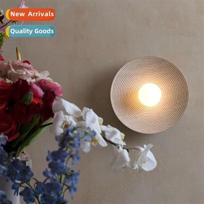 Japanese retro living room aisle background wall light Scina