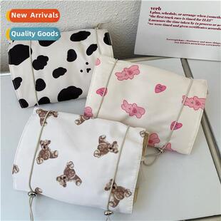 Liu Yifei cosmetic bag female portable large-capacy four-in-