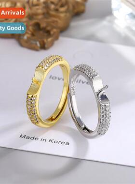 Jewelry Zircia Womens Ring Empty Bracket Finger Ring Accesso