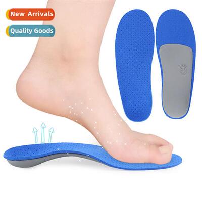 Arch Support EVA Stch Shock Absorbing Orthotic Insoles Blue