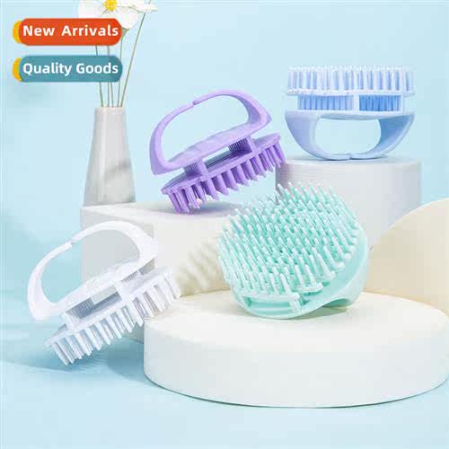 Shampoo brush cleaning dressing shower shampoo massager