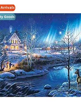 New hmade simple thread embroidery full embroidery lscape ca