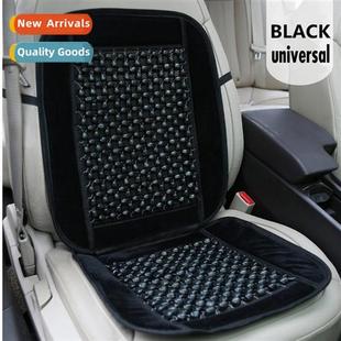 Cushi Black Velvet Bead Cooler Wood Car