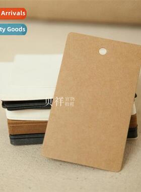 9*5.4cm Label Clothing Hangtag Blank Paper Card Word Card Lo