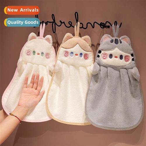 New carto cuddle cat h towel hangable st absorbent towel hou