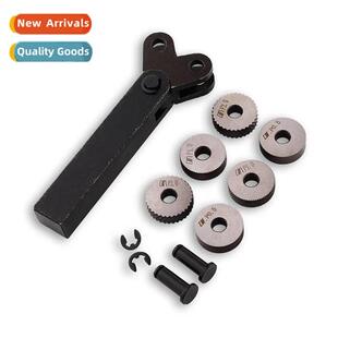 Dual Wheel Knurling Tool K 7 Pieces Pch 0.5mm 1mm 2mm Turnin
