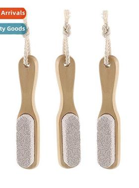 Wooden Hle Pumice Brush Callus Removal Gummies Pumice Grindi