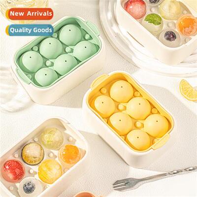 6 holes silice ice lattice ice ball mold home small ice ball
