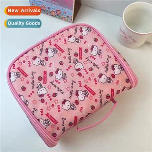 Japanese cute carto large capacy kt cosmetic bag storage bag