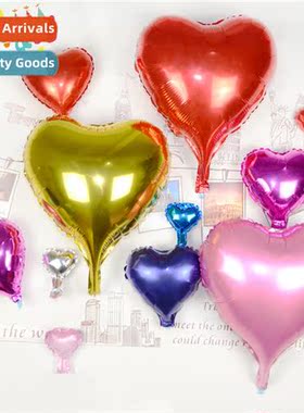 18 inch love aluminum film ballo Celebrati wedding wedding v