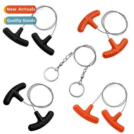 Stainless steel hand-pulled wire saw rope Outdoor camping su