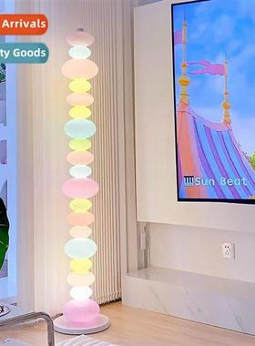 Colorful Cy String Floor Lamp Creative Macar Girl Bedroom Ta