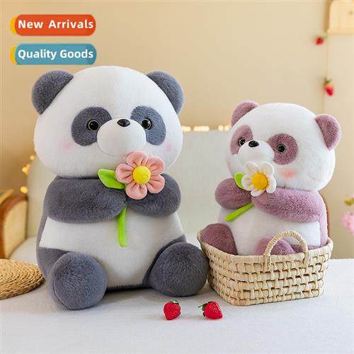 Flower hugging giant pa plush doll cute flower pa pillow bir