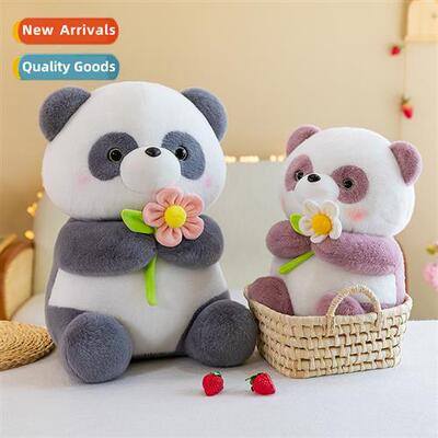 Flower hugging giant pa plush doll cute flower pa pillow bir
