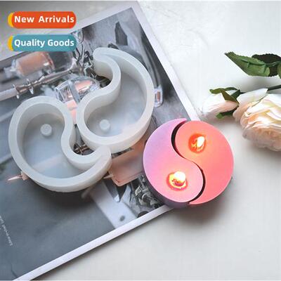 Candle Aroma Mould Tai Chi Yin Yang Fish Silice Mould Chines