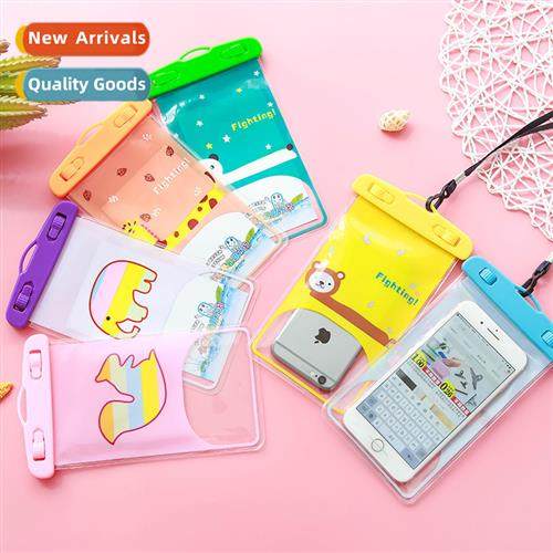 Touch screen universal cell phe waterpro bag carto cute divi