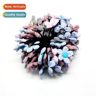 Flower Accessories Circle Rope Lea Tie Hair