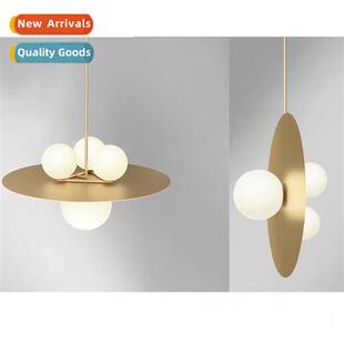 New single head glass dining room chelier simple fashi bedro