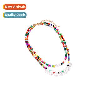 Vacati wind hmade double beaded imati pearl necklace bohemia