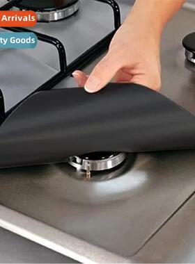 Tefl gas cooker mat high temperature resistant  easy to clea
